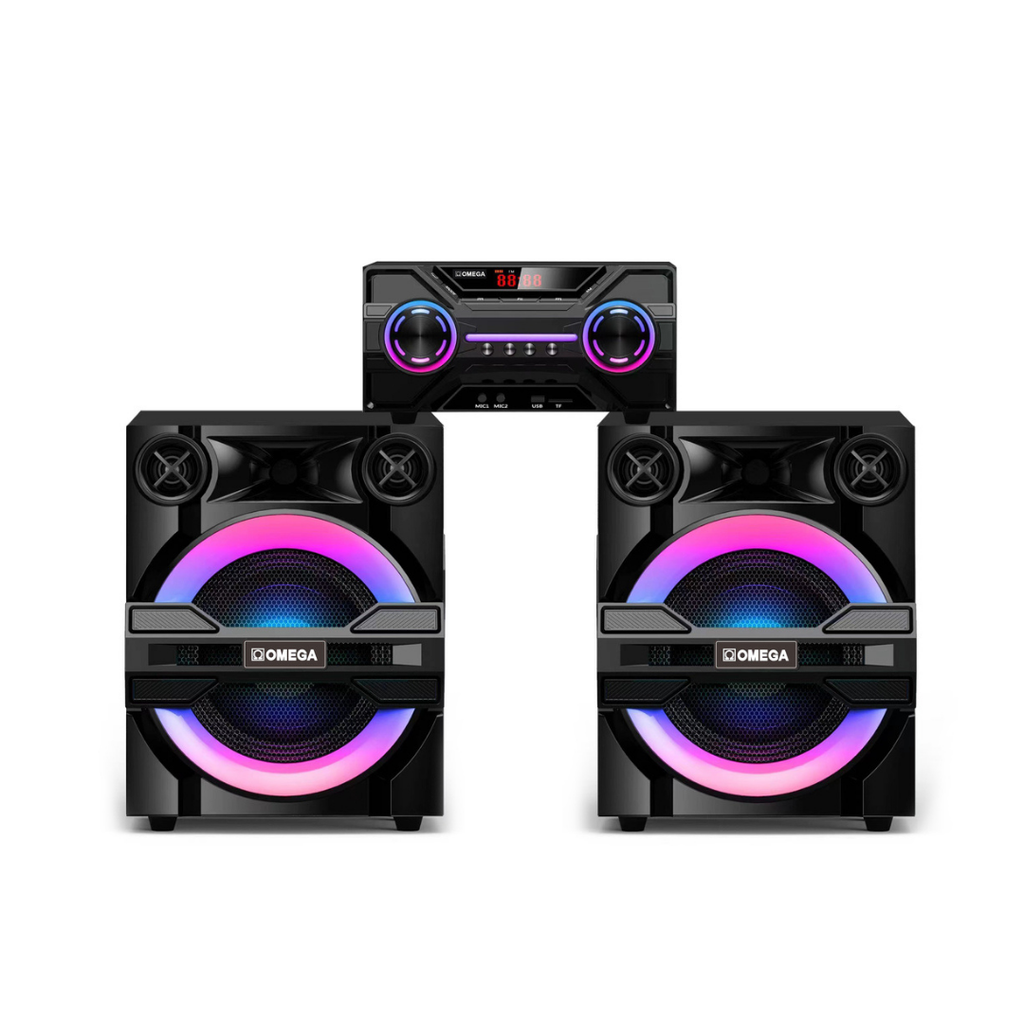 OMEGA Dual 10" Professional Home Theatre Speaker System