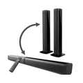 Omega 2.1 120W PureVibe Convertible Soundbar