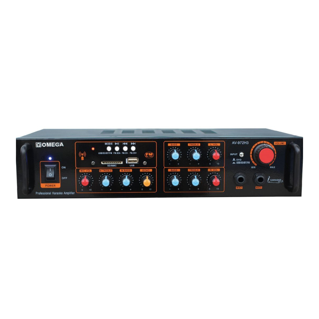 Omega Mini Karaoke Professional Power Amplifier