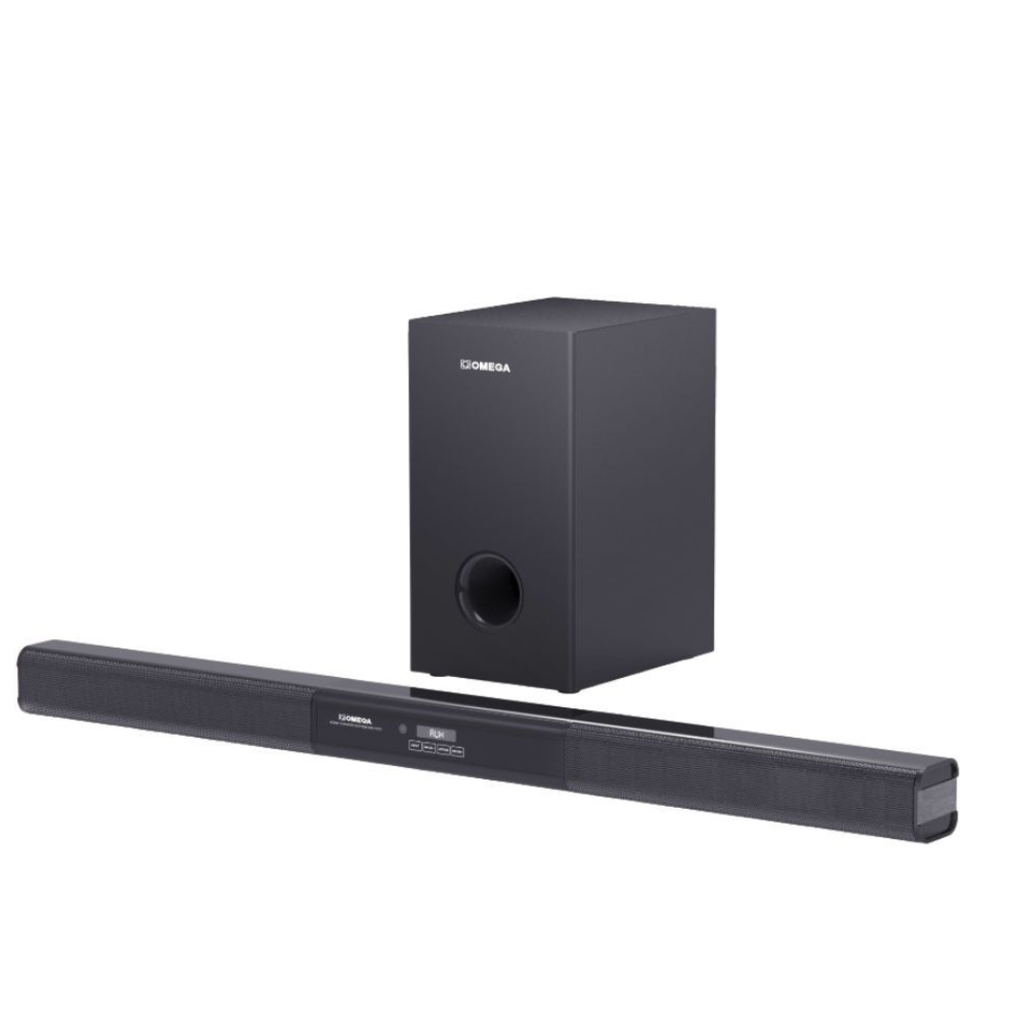 Omega 2.1 Soundbar with Subwoofer