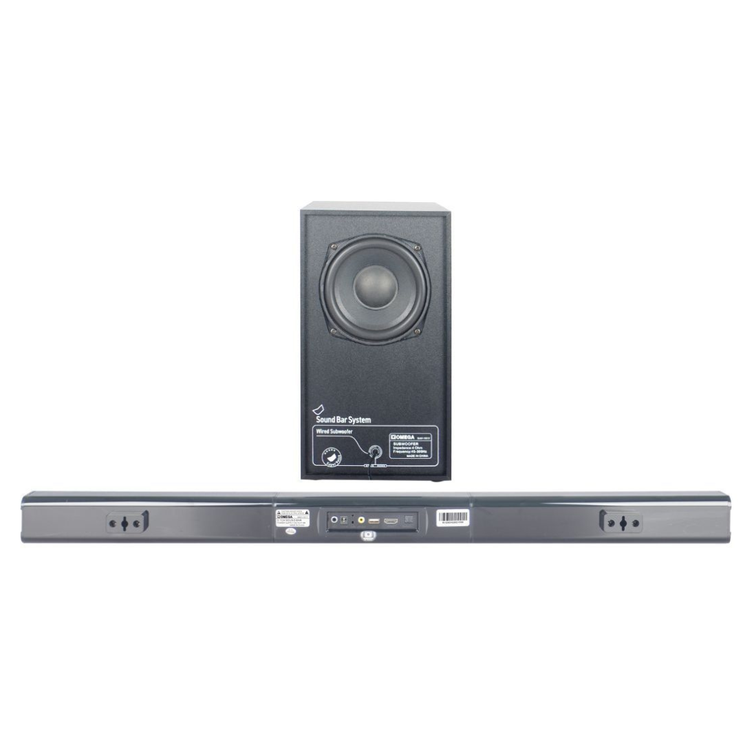 Omega 2.1 Soundbar with Subwoofer