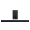 Omega 2.1 Soundbar with Wired Subwoofer-Deep Bass
