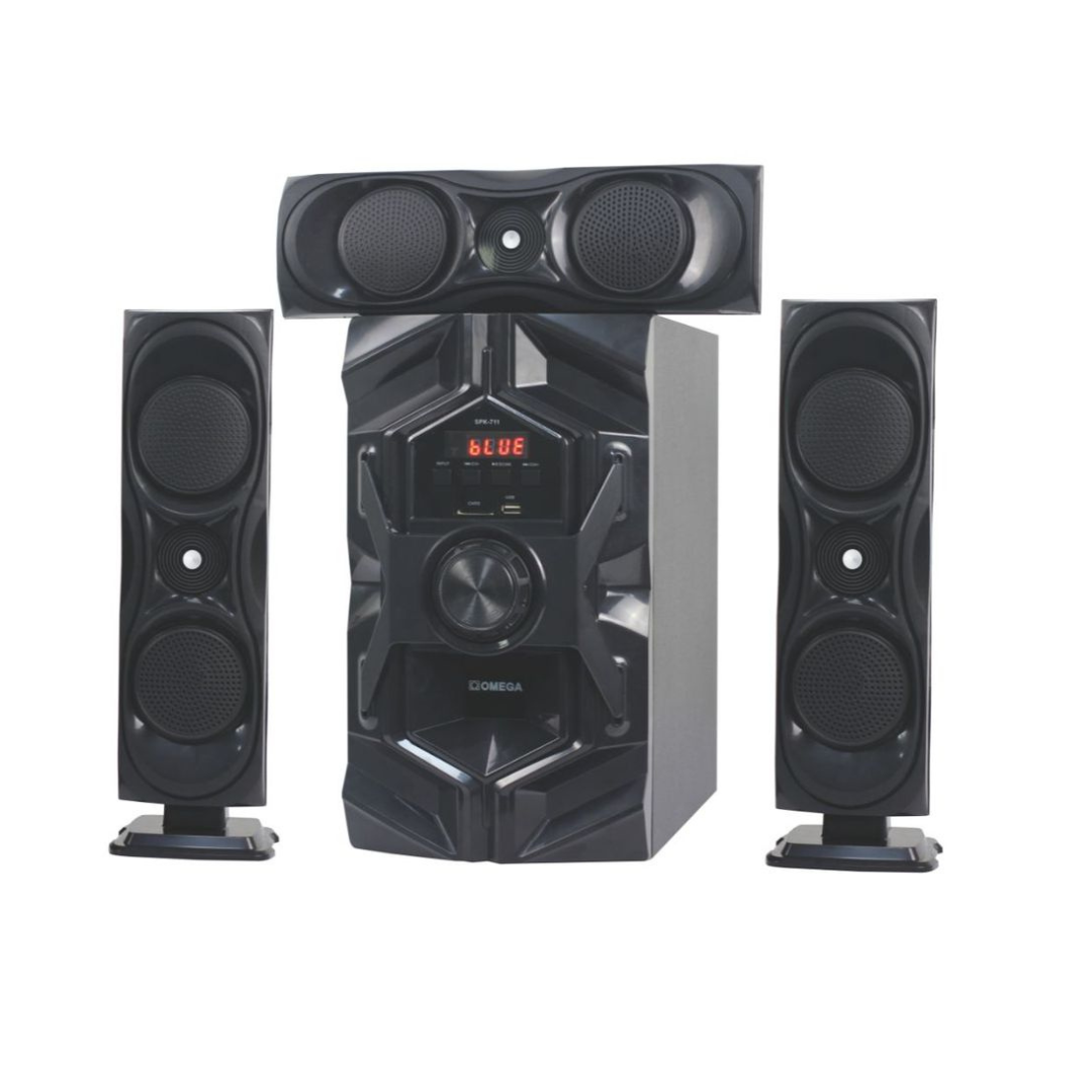 Omega 3.1CH Dynamic Bass Boost Multimedia Speaker System