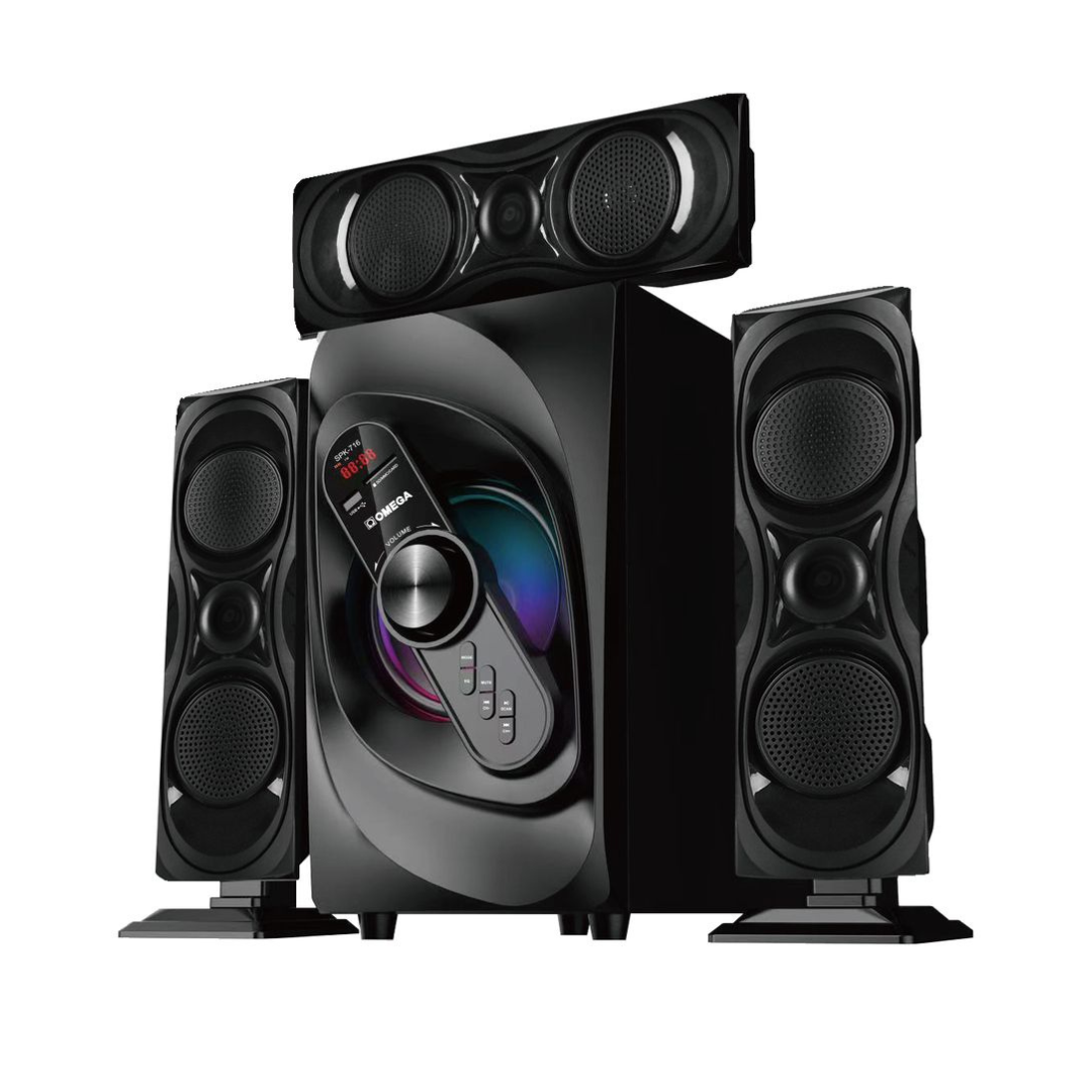 Omega 3.1CH Home Speaker System - Rich Bass & Immersive Sound
