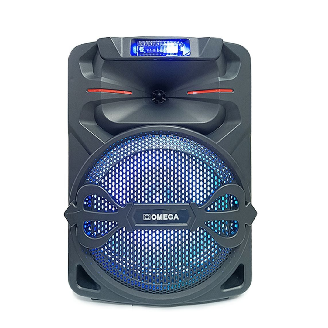 Omega 12" Outdoor Karaoke Speaker Battery-Powered